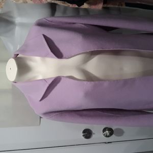 Valerie Stevens pastel lilac purple coat. NWT. Medium